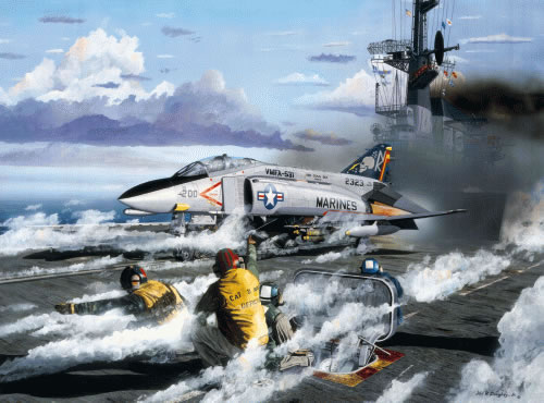 "Thunder on the Deck" Jigsaw Puzzle